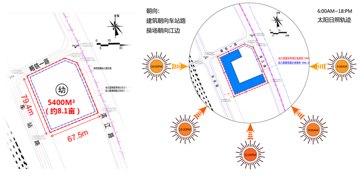 幼儿园地理位置平面图