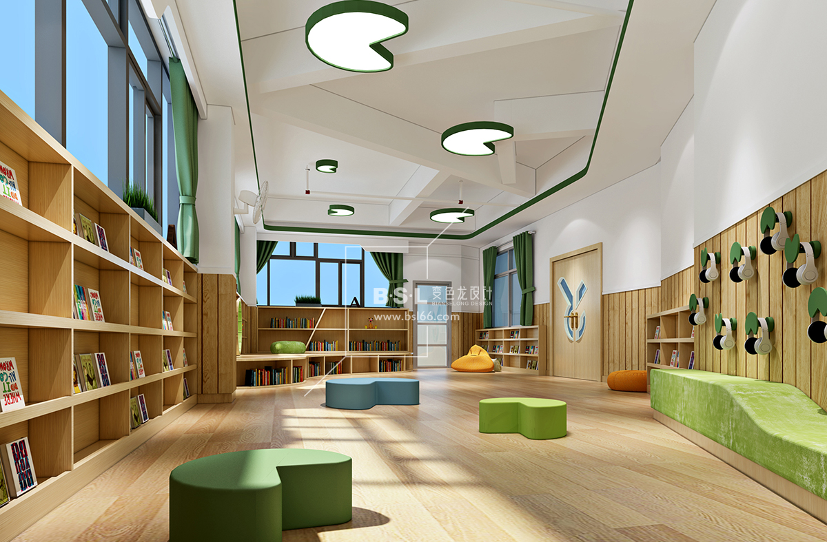 珠海格林泊乐幼儿园图书室