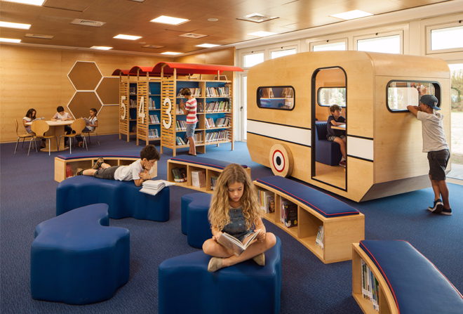 儿童图书室不够有创意？看看以色列是怎么设计
